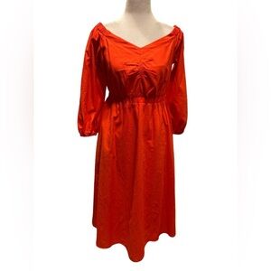 Anthropologie midi dress size 4